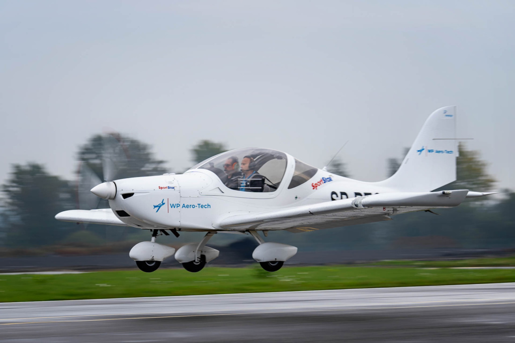 Evektor SportStar samolot szkoleniowy WP Aero‑Tech